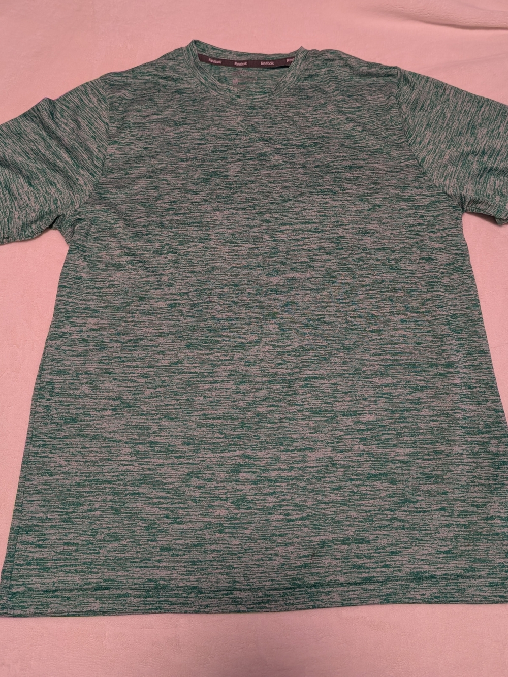 Women's Heathered Green Crew Neck Shirt